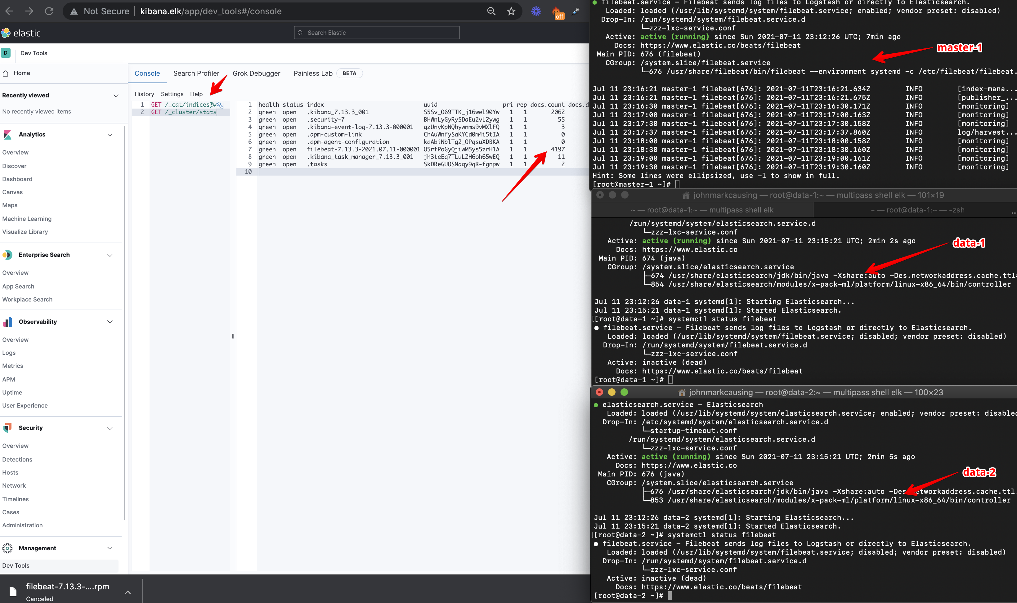 ELK using Multipass (MacOS) + LXD/LXC – Part 4 – Metricbeat (collect ...